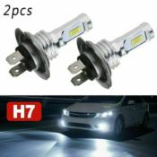 lot de 2 Ampoules H7 LED 55W 6000K Phare de voiture LED