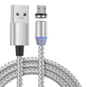 Cable micro-USB Magnétique nylon