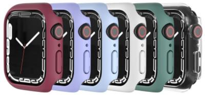Coque pour Smart Watch Ios Séries 7/6/5/4/SE , 40,41,44,45mm, Coque, Ultra Mince (sans protection d'écran)