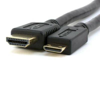 Câble mini HDMI mâle vers HDMI mâle High Speed avec Ethernet - 1.8m