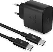 Chargeur Mural USB C - Charge  Rapide pour Tablette ordinateur portable et téléphone - Noir